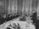 Polish Ambassador Stanislaw Skrzeszewski Making Brief Speech