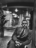 Head of the Marshall Field Co., James L. Palmer Sitting in His Store