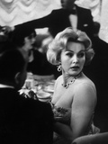 Actress Zsa Zsa Gabor at Prince Aly Khan's Party