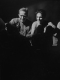 Art Carney and Puppeteer Cora Baird