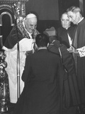 Pope John XXIII Creating New Cardinals at Cinsistory in Vatican