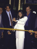 Bill Campbell, Jennifer Connelly and Timothy Dalton at Premiere of their Film 