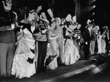 Chorus Performing During