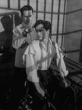 Actor John Derek Performing in Film "Knock on Any Door"
