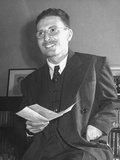 Buy Charles Burger Reading Prophecy of His Future That He Wrote in 1939 at AllPosters.com