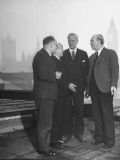 British Delegates George Isaacs, Ebby Edwards, Sir Walter Citrine and Andrew Conley