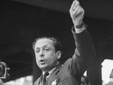 Andre Marty Speaking During the May Day Rally