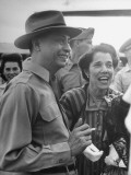 Buy President Manuel A. Roxas and Mrs. Douglas Macarthur Sharing a Laugh at AllPosters.com