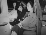 Buy Maria Amora Quezon Riding in a Car with Mrs. Douglas Macarthur and Her Mother, Mrs. Manuel Quezon at AllPosters.com