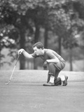 Golfer Bobby Jones III Playing in the Atlanta Amateur Golf Championships