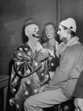 Gregory Peck in a Charity Show Put Premium Photographic Print