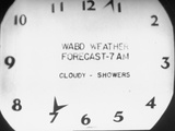 The Forecast Appearing on the Face of the Clock Is the Beginning of the Day Premium Photographic Print