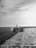 A View of a Driveless Tractor Used on Farm
