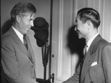 US Vice President Henry Wallace Greeting Dr. James Yen, Leader of Chinese Mass Educational Movement