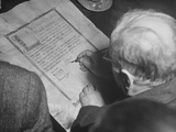 One of the Men Designated as an Ambassadeur Des Vins De France Signing Proclamation