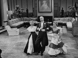 Ann Sothern, Louis Calhern and Jane Powell Singing and Dancing in a Scene From "Nancy Goes to Rio"