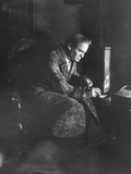 A Photo of David Farquharson Playing the Role of  Scrooge 