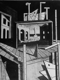 A View of a Painting by Artist Giorgio De Chirico