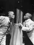 Alonzo Bozan Telling Walter Abel to Put His Cape On