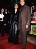 Angelina Jolie and David Duchovny at the 