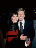Actress Joyce Dewitt and Don Knotts
