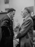 US Delegate Philip C. Jessup with Gen. Andrew G. L. McNaughton of Canada