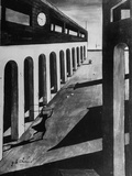 A View of a Painting by Artist Giorgio De Chirico