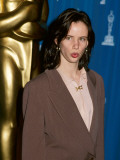 Actress Juliette Lewis in Press Room at Academy Awards