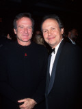 Actors Robin Williams and Billy Crystal