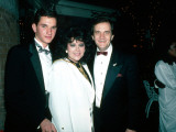 Country Singer Roger Miller with Wife Mary and Unident. Son