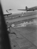 American Paratroopers Jumping Behind Enemy Lines
