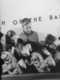 Moment of Childbirth Is Explained to School Children by Cutaway Models at the Dallas Health Museum