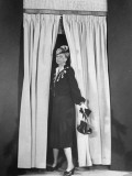 Buy Mrs. Franklin D. Roosevelt Modeling Inaugural Dress at AllPosters.com