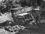 Buy American General Douglas Macarthur Taking Tour of the Bataan Penninsula at AllPosters.com