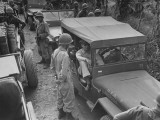 Buy American General Douglas Macarthur Taking Tour of the Bataan Penninsula at AllPosters.com