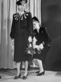 Buy Mrs. Franklin D. Roosevelt Modeling Inaugural Dress at AllPosters.com
