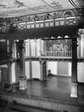 Reproduction of Globe Stage in Folger Library