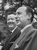 John J. Sparkman and Adlai E. Stevenson Posing for Photographers