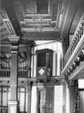 Reproduction of Globe Stage in Folger Library