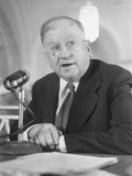 Harold L. Ickes Speaking at the Democratic National Convention