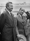 John J. Sparkman and Adlai E. Stevenson Posing for Photographers