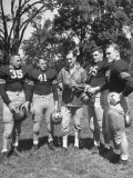 Buy Football Coach Earl Blaik Working with Players Felix Blanchard, Glenn Davis, and Thomas Mcwilliams at AllPosters.com