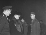 Buy Eleanor Roosevelt Chatting with a Usaaf Private at AllPosters.com