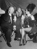 William Powell with His Wife and Dorothy Lamour at a Charity Show Put Premium Photographic Print