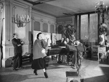 Roger Rico, Suzanne Chauvelot and Georges Sebastian, Rehearsing for the Opera