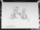 Drawings by Animator Franklin Thomas