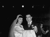 Rocky Marciano Dancing with His Bride