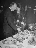 Buy Hugo L. Black and Wife Standing at Buffet Table at Franklin D. Roosevelt Inauguration at AllPosters.com