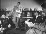 Buy During 10 Year Reunion, Roy Jones Reading Prophecy of His Future That He Wrote in 1939 at AllPosters.com