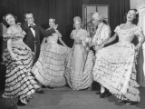 Actors Performing in Show Put on at the Kleines Brettl Premium Photographic Print